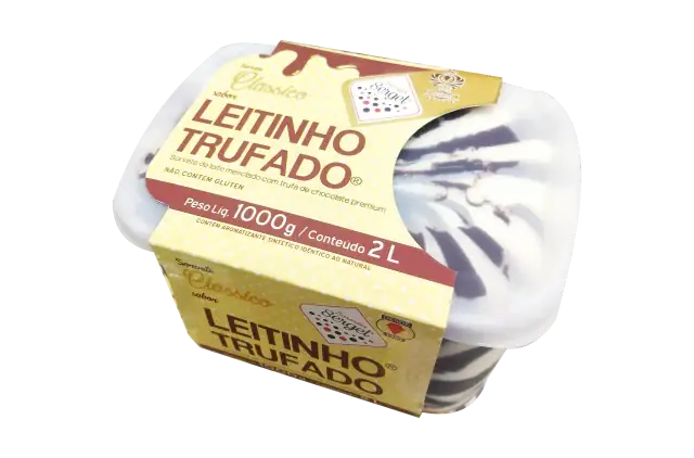 Pote de leitinho trufado